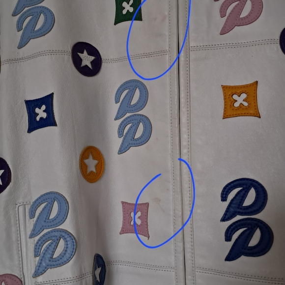 Vintage Pelle Pelle Muti Colored Leather Jacket - Picture 9 of 11